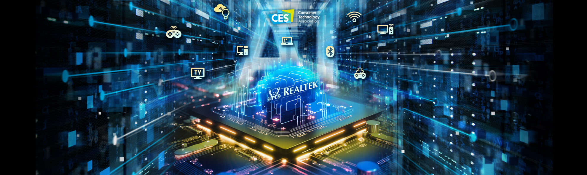 Realtek 2024 CES Banner